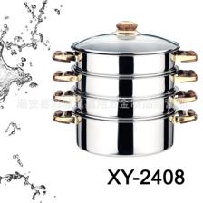 不锈钢厨具新选择 潮安县彩塘镇嘉旭五金制品经营部供应优质套装汤锅